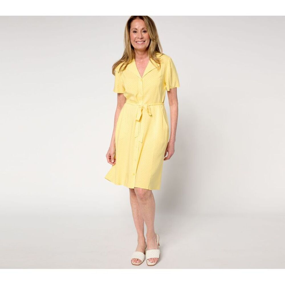 Summersalt Women's Petite Dress 2XP Dottie Printed Solara Geo A685467